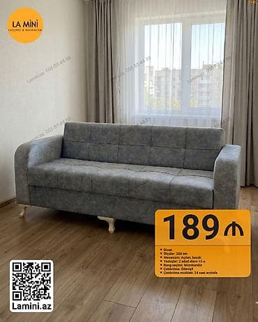 Divan, Açılan, Bazalı, Ödənişli çatdırılma — 1