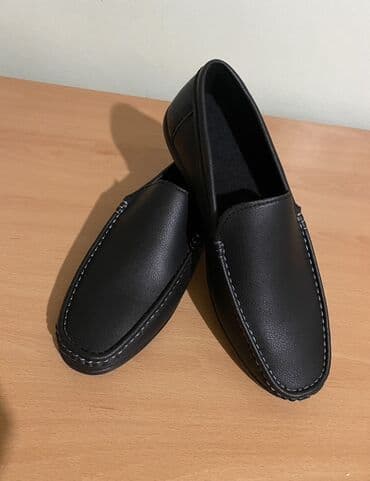 черные мужские мокасины: Qara rəngdə kişi makasinleri. Amerikadan alinib. Gündəlik istifadə və — 3
