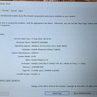 komputerlər diz ustu: Lenovo noutbuk – mavi korpus, nazik və yüngül dizayn. Texniki — 5