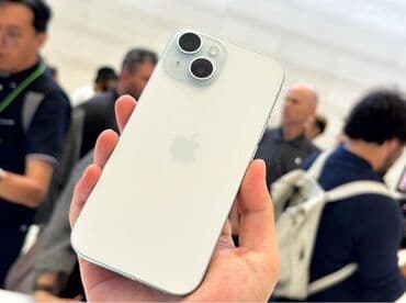 ıphone 15 plus: IPhone 15, 128 GB, Mavi, Zəmanət, Face ID — 2