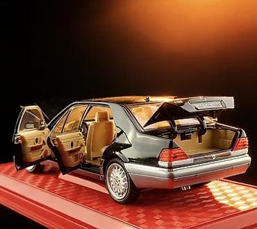 baqaji: Miqyaslı kolleksiya avtomobili – klassik sedan modelinin metal — 3