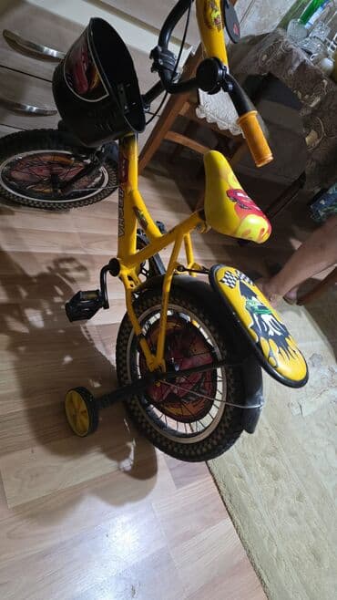 yığılan velosipedlər: İşlənmiş Dörd təkərli Uşaq velosipedi Desna, 14", Ünvandan götürmə, Pulsuz çatdırılma, Ödənişli çatdırılma — 3