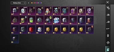 full moda: 63 destansı 54 kolleksiyon 76 sv hesab İşğalci, Saha komutanı seti — 9