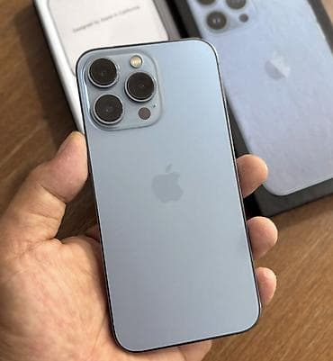 kreditle iphone: IPhone 14 Pro, 128 GB, Sierra Blue, Zəmanət, Simsiz şarj, Face ID — 2