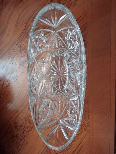 butulka satışı: Böyük büllur xrustal qablar satılır, istifadə olunmayib birlikdə — 2