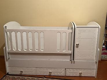 xalca usaq: Oğlan və qız üçün, Dördbucaq, Beşik, Dəstsiz, Matrassız, Yellənmə mexanizmsiz — 1