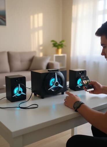 apo dinamiklər: Yeni Jam Kolonka, Növ - Akustik, rəng - Qara — 2