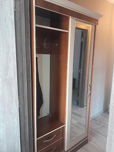 Dolab- kupe Dəhliz üçün komod-askar kombinasiya dolabı - Material — 2