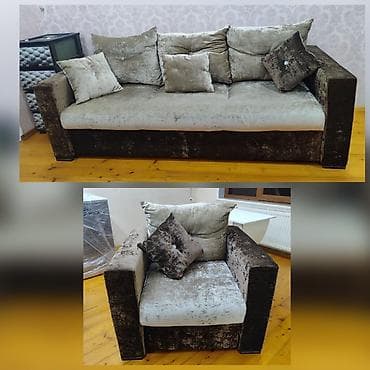 kreslo ucuz: Divan ve bir kreslo 80 azn Bazasi yoxdur 🏡Kohne Gunesli ⚡️⚡️lale 2 kod — 1