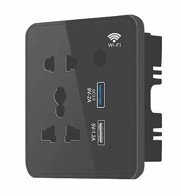 Ağıllı Tuya cərəyan yuvası 2-si 1-də –Socket + USB doldurulması çoxlu