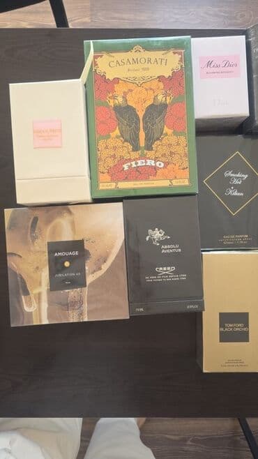 baccarat 540 qiymeti: Lüks ətirlər kolleksiyası – orijinal qutularda, müxtəlif həcmlərdə Eau — 1