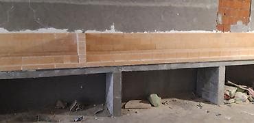 manqal kerpic: Həyət üçün kamin-mangal kompleksi və açıq hava mətbəxi - Material — 4