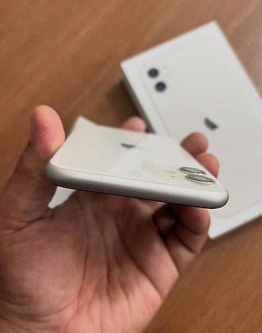 Мобильные телефоны и аксессуары: IPhone 11, 128 ГБ, Белый, Гарантия, Беспроводная зарядка, Face ID — 4