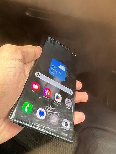 telefon samsunq: Samsung Galaxy S22 Ultra, 256 GB, rəng - Yaşıl, Simsiz şarj — 5