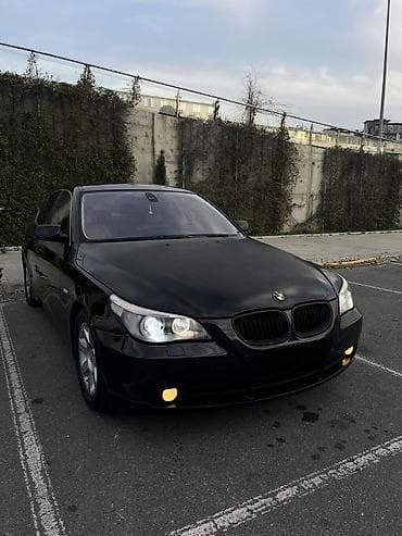 mersedes qapı: BMW 5 Series (E60) sedan M54 motor - Avropeyka - Kuzov: qara rəng, 4 — 4