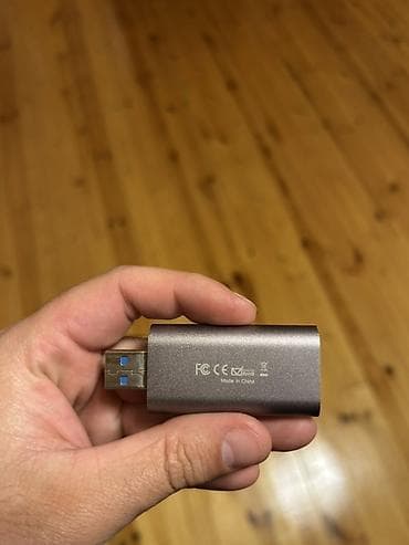 Masaüstü kompüterlər və iş stansiyaları: HDMI Video Capture Card USB 3.0 Capture card 4 ay istifadə olunub — 5