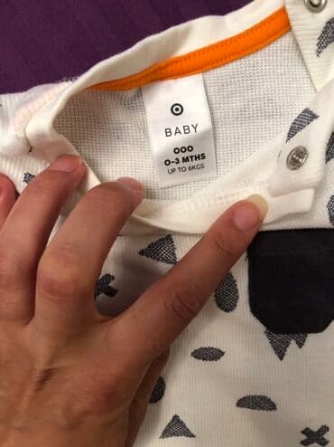 Məktəbli forması: Uşaq köynəyi – Target Baby - Ölçü: 000 (0–3 ay), 6 kq‑a qədər - Rəng — 2