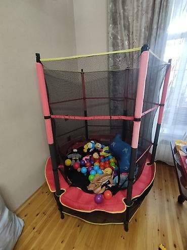 step platforma: Uşaq üçün təhlükəsiz mini batut - Tip: Evdaxili (mini) batut — 2