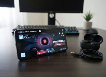 redimin: ZTE Nubia Red Magic 7S Pro, 512 GB, rəng - Boz, Qırıq, Düyməli, Sensor — 1