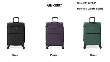 Goby London yumşaq korpuslu çamadanlar dəsti - Material: yüngül və — 8