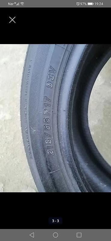 diskler r17: Şin Yokohama 215 / 55 / R 17 — 2