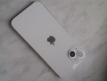 Apple iPhone: IPhone 13, 128 GB, Ağ, Kredit, Face ID, Sənədlərlə — 1