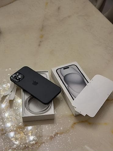 dubay iphon: IPhone 15, 128 GB, Qara, Face ID — 9