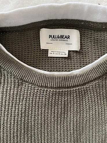 hind geyimi: Sviter, PULL&BEAR, S, rəng - Yaşıl — 2