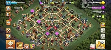 Clash of Clans hesabı – güclü əsas kənd + inşaatçı bazası - Şahzadə