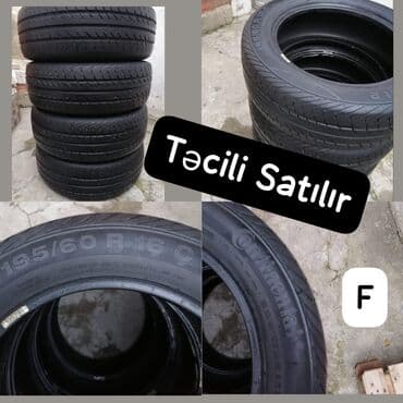 185.65.15: *‼️ Təcili Satılır ‼ Təkər Ölçü 195.60.16 Continental firmasi 4 — 1