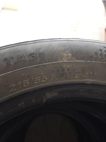 disk teker magazasi: İşlənmiş Şin Kumho 215 / 55 / R 17 — 2