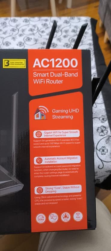 internet provayderleri: Tenda AC1200 Wifi Router Gaming UHD Streaming 1 həftədir almışam — 1