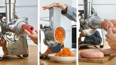 bosch ətcəkən: Ət çəkən maşın Bosch, 2000 Vt, Revers ilə, Yeni — 4