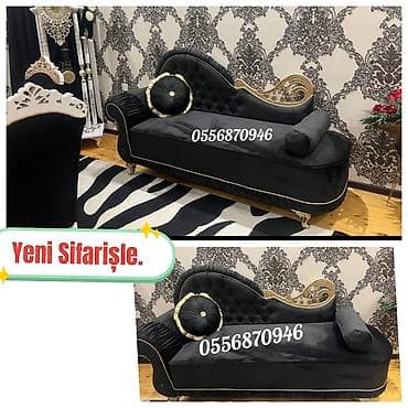 Divan, Qonaq otağı üçün, Parça, Bazasız, Açılmayan