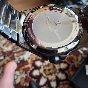 telfon saat: Yeni, Qol saatı, Bernhard Mayer, rəng - Qara — 5