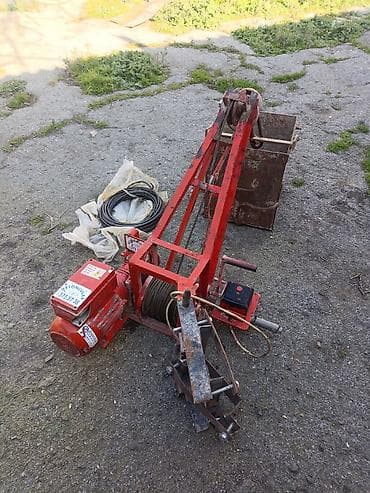 Tavan: Elektriklə işləyən məhəllə tipli yükqaldırma vinçi (çardaq/şəhərcik — 3