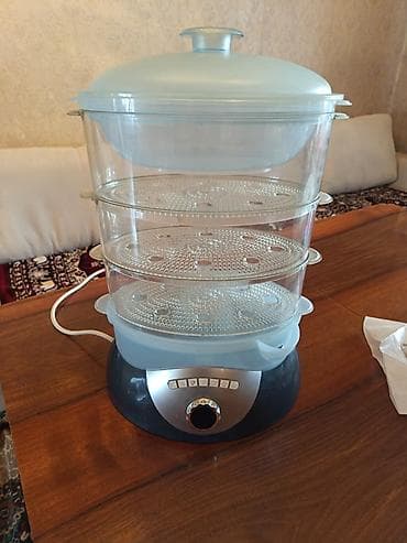 Buxarlı bişirici Home Electric Parovarka avropa bazara üçün nəzərdə