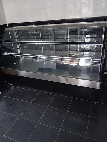 Ticarət tərəziləri: Şirniyyat/vitrin soyuducu vitrin - Önü qabarıq şüşəli, vitrin tipli — 4
