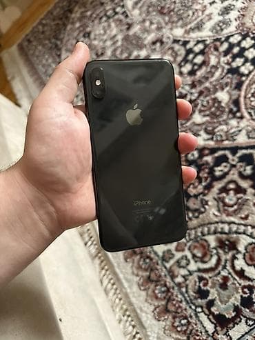 IPhone Xs Max, 64 GB, Qara, Simsiz şarj