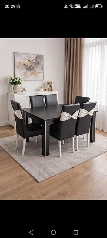 Qonaq otağı üçün, İşlənmiş, 6 stul lalafo.az -da Qonaq otağı üçün, İşlənmiş, 6 stul