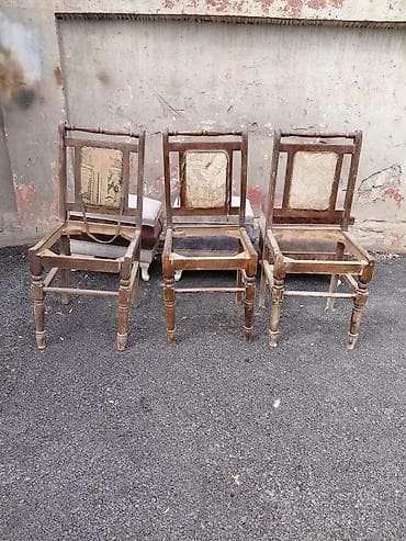 köhne mebel aliram: Köhnə lazımsız bu vəziyyətdə stullar alınır. Qiyməti razılaşma ilə — 1