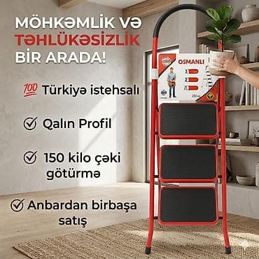 3d rucka: OSMANLI Türk nərdivanları - Türkiyə istehsalı - Qalın, yüksək dözümlü — 1