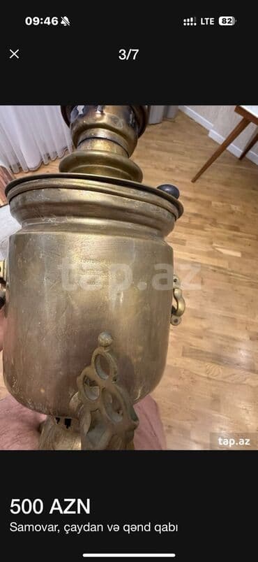 Termoqablar: Çay dəsti, Metal, Rusiya — 10