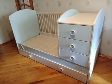 Oğlan və qız üçün, Dördbucaq, Beşik, Dəst ilə, Matras ilə, Yellənmə mexanizmsiz