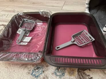 Bu pişik qumu qutusu ev heyvanları üçün təmiz və gigiyenik mühit təmin