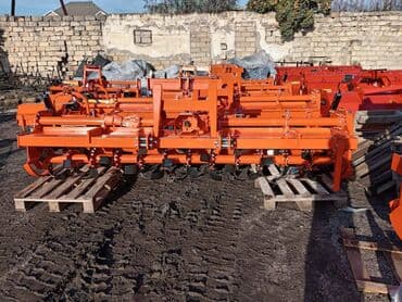 синий трактор: Aqrar texnika: Frezeli torpaq yumşaldıcı (rotorlu kultivator) - — 1