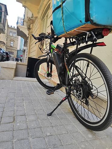 velosipedlər 28: Elektrik velosipedi Strim, 28", sürətlərin sayı: 30, 500-750 Vt, Pulsuz çatdırılma — 7