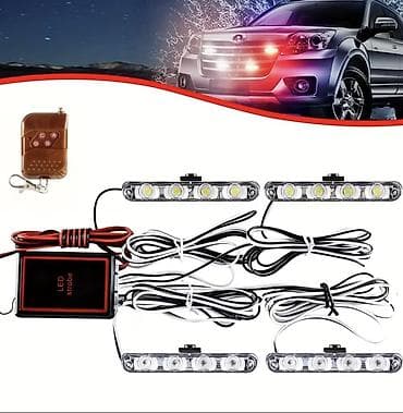 Avtomobil üçün LED strobe işıq dəsti – uzaqdan idarəetmə ilə Məhsulun
