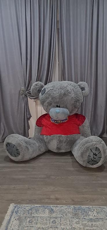 ayi oyuncaq: Böyükk boy teddy oyuncaq ayı yenidir — 1