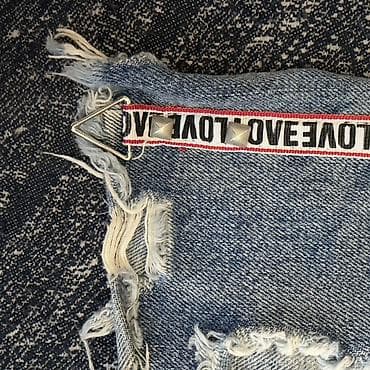 Məhsul: Qadınlar üçün cins ətək Təsvir: - Açıq mavi yuyulmuş denim — 2